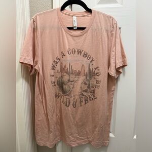 Wild & Free Cowboy Graphic Tee